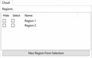 Region Selection Options