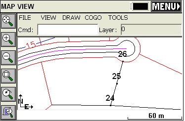 interpolate points along poly line autocad