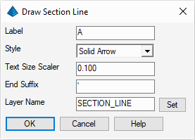Draw Section Line