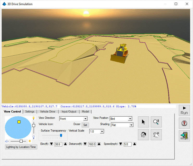 3D Drive Simulation