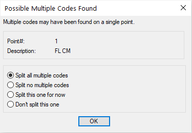 Possible Muitiple Codes Found