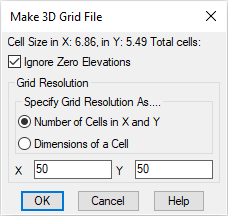 Make 3D Grid File